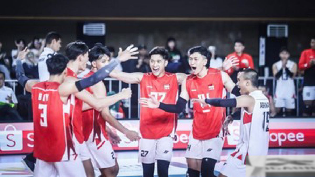Pemain Timnas Voli Indonesia Diserbu Fans Kamboja Minta Foto Bersama