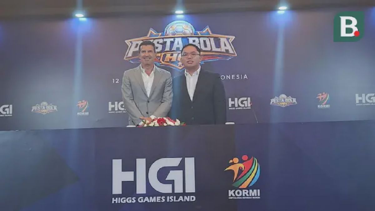 Luís Figo Jadi Duta Turnamen “Pesta Bola HGI 2026” di Jakarta