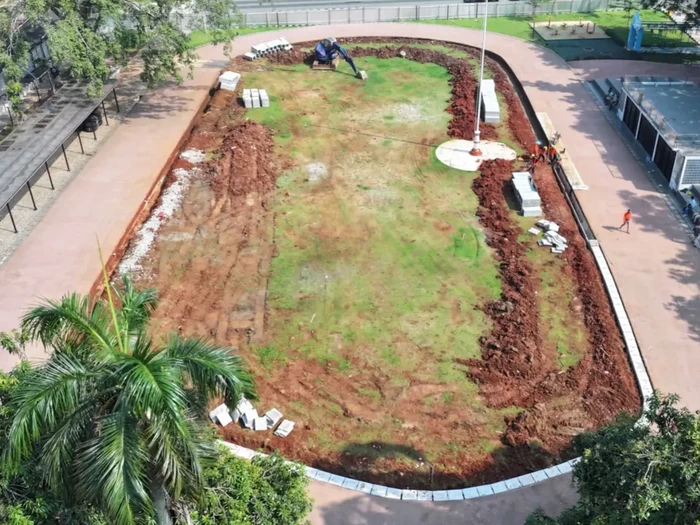 Lapangan Tenis dan Jogging Track Gratis Hadir di Balai Kota Depok