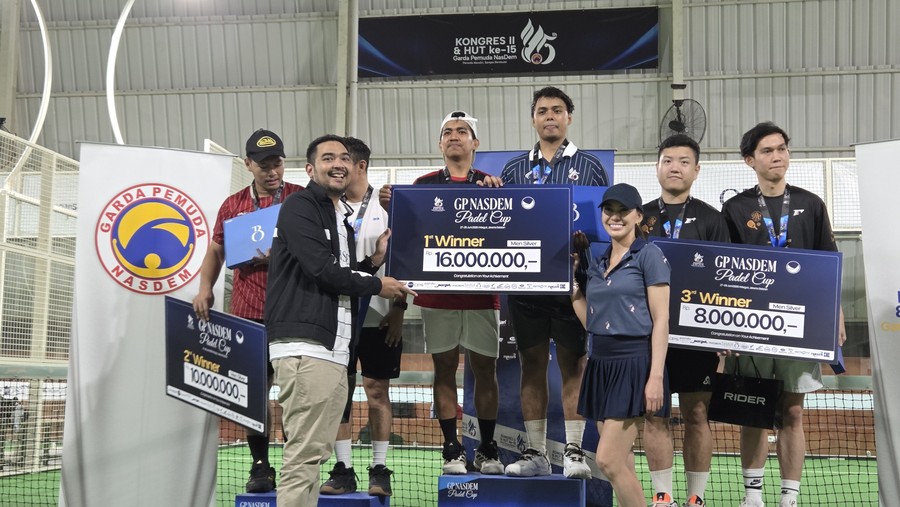 GP Nasdem Manfaatkan Turnamen Padel untuk Dekati Pemilih Muda dengan Strategi Baru