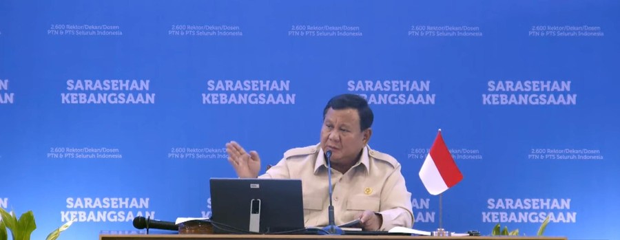 Prabowo Tegaskan Pentingnya Kebebasan Akademik: Tempat Gagasan Diadu