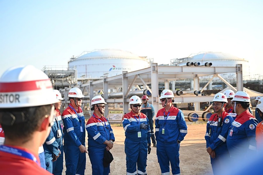 Komisaris Utama Pertamina Tinjau Langsung Proyek Kilang Baru Tuban, Pastikan Kemandirian Energi Nasional