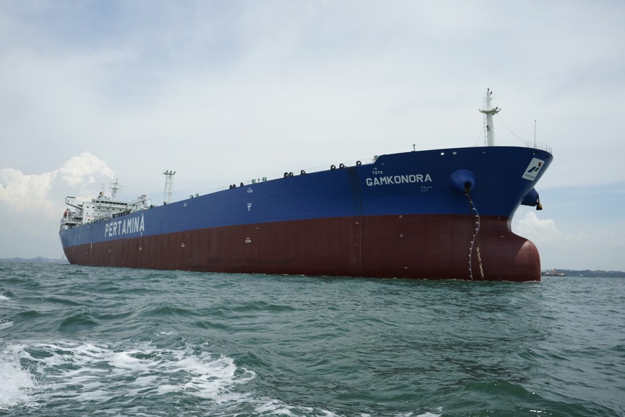 Apaberita.com, Jakarta – Kapal tanker MT Gamkonora yang mengangkut 450.000 barel minyak mentah dari Aljazair dijadwalk