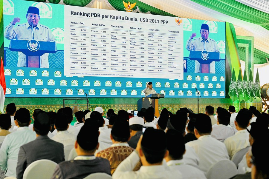 Kiai dan Ulama Adalah Tokoh Paling Dekat dengan Rakyat, Tegas Prabowo di Munas NU