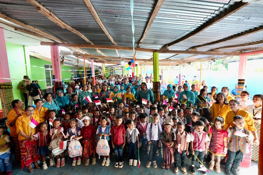 Ketum TP PKK Dorong Pelajar Tingkatkan Kepedulian Kesehatan Sejak Dini