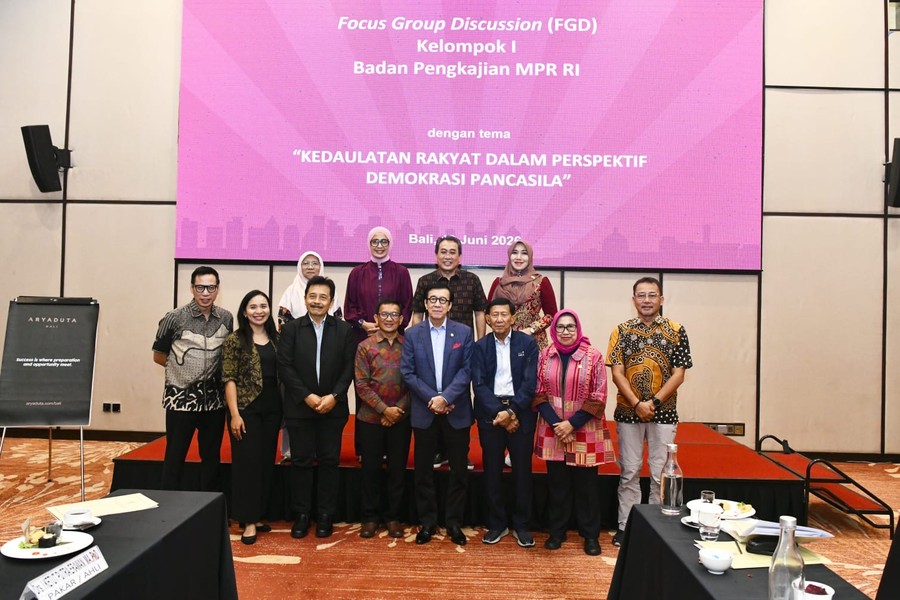 MPR Kaji Penguatan Kedaulatan Rakyat dalam Demokrasi Pancasila