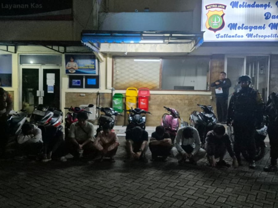 Balap Liar di Duren Sawit Berhasil Digagalkan, Delapan Motor Diamankan Petugas