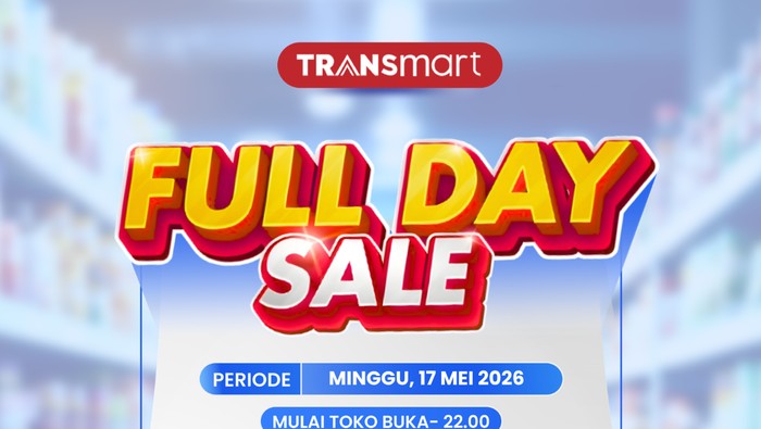 Transmart Full Day Sale Besok Datang Lagi! Nikmati Pesta Diskon 50% + 20%