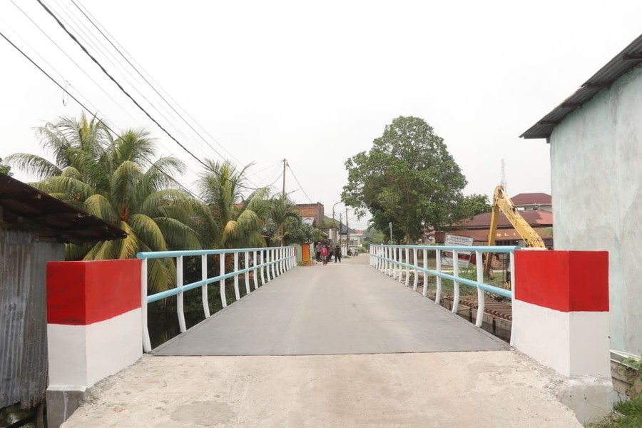 Transformasi Jembatan Merah Putih di Riau yang Akan Diresmikan Kapolri