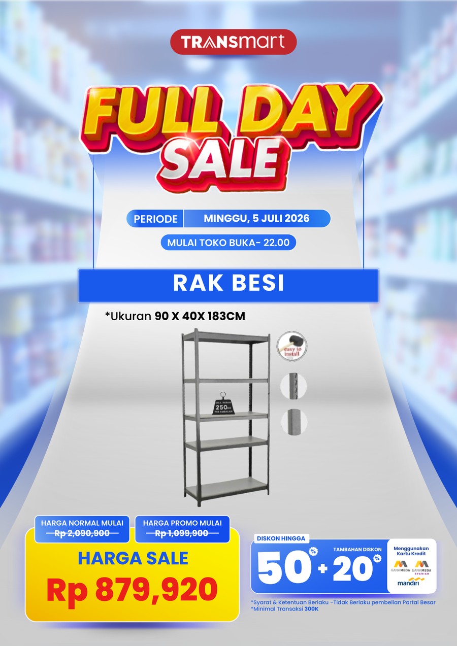 Promo Full Day Sale Transmart Kembali Hadir, Diskon Spektakuler Sepanjang Hari