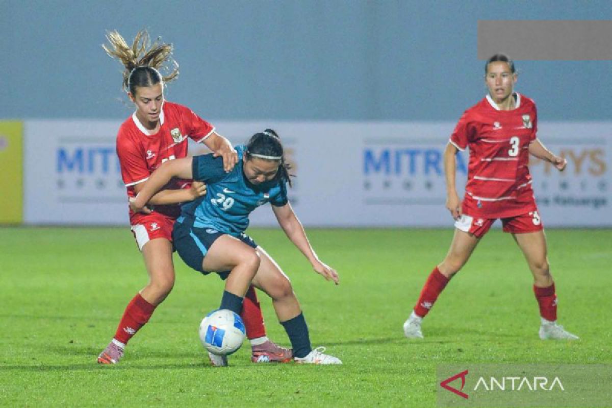 Timnas Putri Indonesia Ditahan Imbang Kamboja 1-1 di Laga Pamungkas Grup B