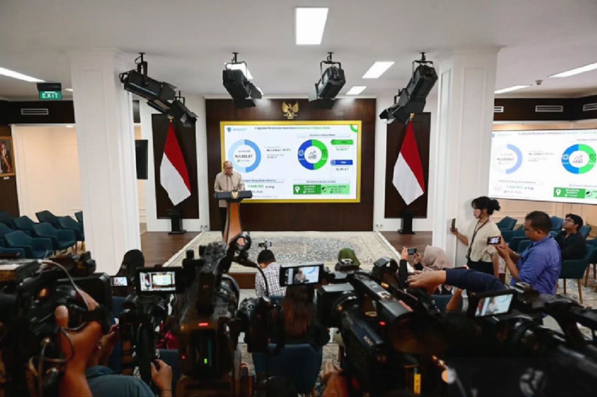 Investasi Rp1.010,6 Triliun Semester I 2026 Serap 1,4 Juta Pekerja