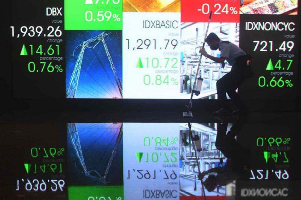 IHSG Menguat 1,10 Persen ke Level 6.108, Transaksi Rp13,2 Triliun