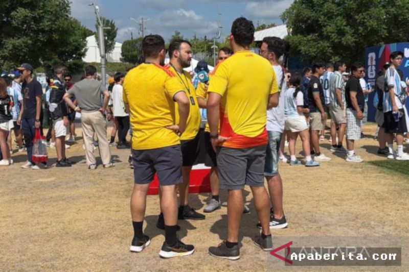 AS — Suporter Kolombia Padati Laga Argentina vs Mesir, Simpan Harapan untuk Messi