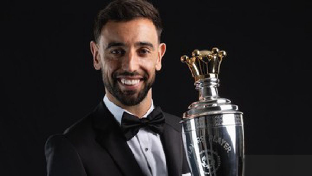 Bruno Fernandes Dinobatkan Jadi Pemain Terbaik PFA, Samai Rekor Ronaldo