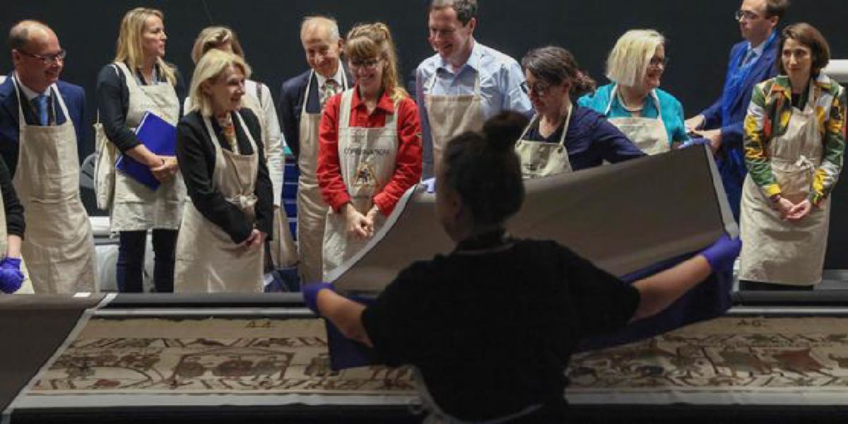 Tapiseri Bayeux Tiba di British Museum untuk Pameran Spesial