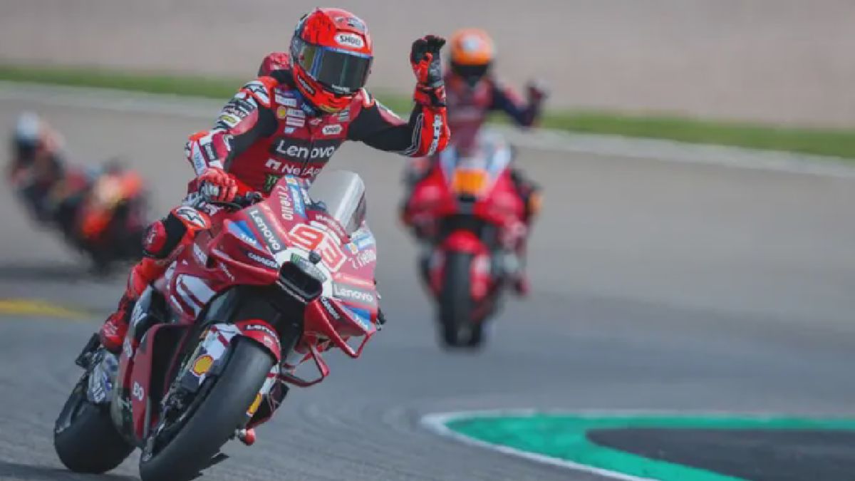 Marc Marquez Kuasai Sesi Latihan MotoGP Jerman di Sachsenring