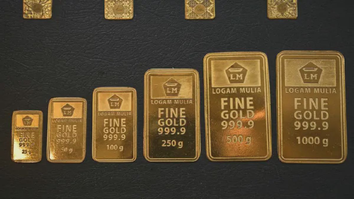 Jakarta — Harga Emas Antam Pecah Rekor Rp2,64 Juta per Gram