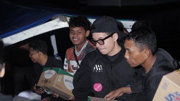 Atta Halilintar Rasakan Gempa Susulan saat Beri Bantuan ke NTT